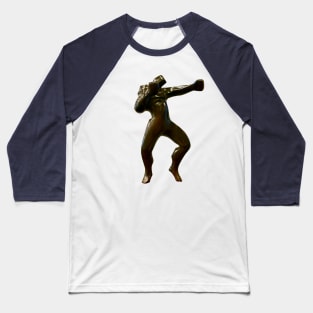 Boxer Sculpture Baseball T-Shirt